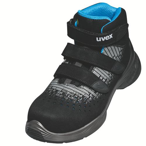 [6832.5-35] 68325 - uvex 1 G2 Chaussure de sécurité S1  noir, argent Largeur 12 (35)