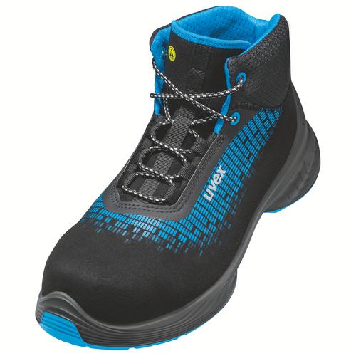 [6833.0-35] 68330 - uvex 1 G2 Chaussure de sécurité S2  bleu, noir Largeur 14 (35)