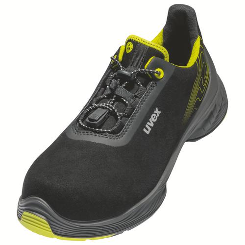 [6844.8-35] 68448 - uvex 1 G2 Chaussures basses S2  noir, jaune Largeur 11 (35)