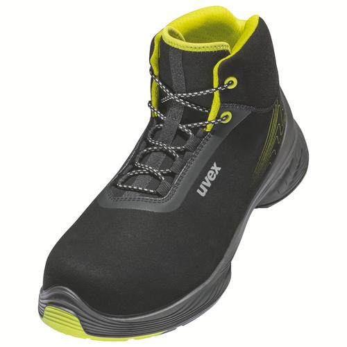 [6845.8-35] 68458 - uvex 1 G2 Chaussure de sécurité S2  noir, jaune Largeur 11 (35)