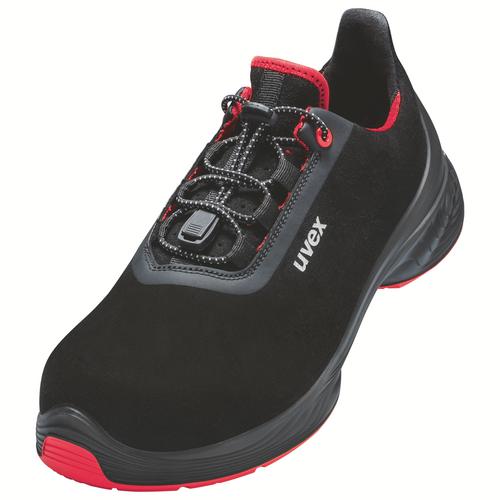 [6849.9-35] 68499 - uvex 1 G2 Chaussures basses S2  noir, rouge Largeur 12 (35)