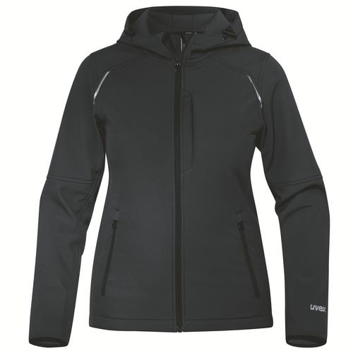[70367-XS] 70367 - Veste Softshell uvex suXXeed craft noir, graphite (XS)