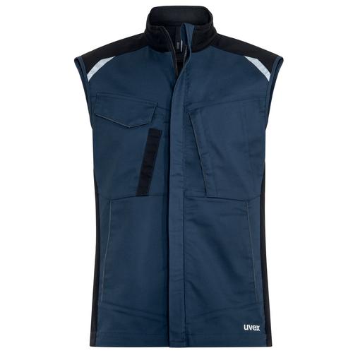 [70389-S] 70389 - Gilet de travail uvex suXXeed industry bleu, bleu nuit (S)