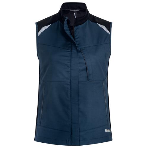 [70391-XS] 70391 - Gilet de travail uvex suXXeed industry bleu, bleu nuit (XS)