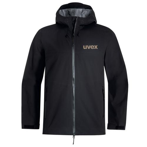 [70700-XS] 70700 - Veste de protection contre les intempéries uvex corporate 26 noir, graphite (XS)