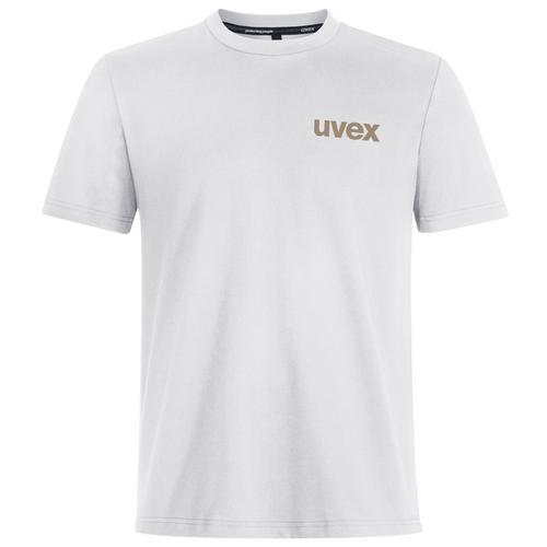 [70709-XS] 70709 - T-shirt uvex corporate 26 blanc (XS)