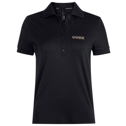 [70714-XS] 70714 - Polo uvex corporate 26 noir, graphite (XS)