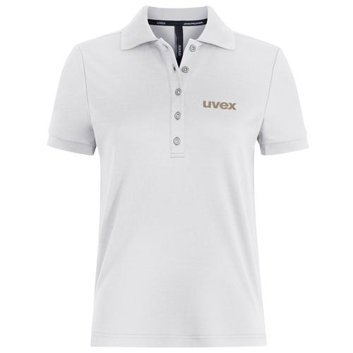 [70715-XS] 70715 - Polo uvex corporate 26 blanc (XS)