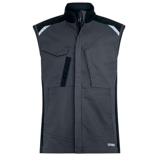 [70765-S] 70765 - Gilet de travail uvex suXXeed industry gris, anthracite (S)