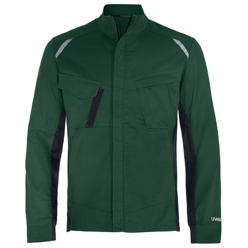[70772-S] 70772 - Veste de travail uvex suXXeed industry vert, vert foncé (S)