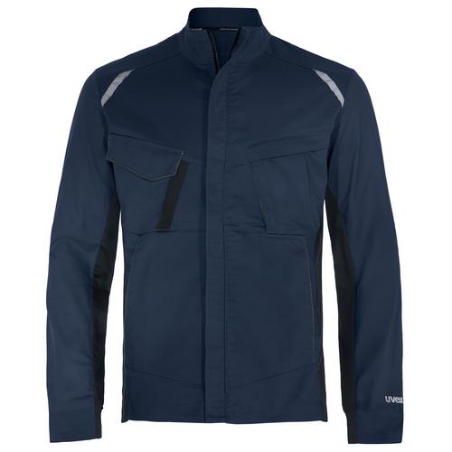 [70777-S] 70777 - Veste de travail uvex suXXeed industry bleu, bleu marine (S)