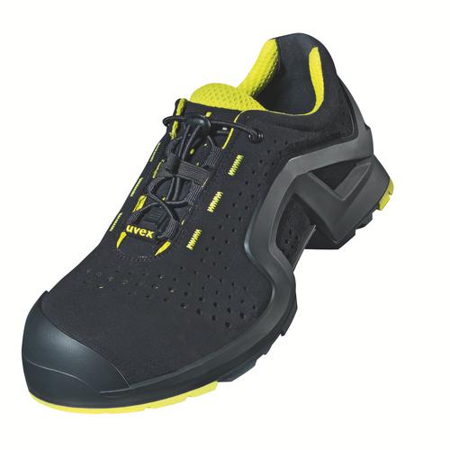 [8514.1-35] 85141 - uvex 1 support Chaussures basses S1P  noir, jaune Largeur 10 (35)