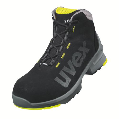 [8545.7-35] 85457 - uvex 1 Chaussure de sécurité S2  noir, jaune Largeur 10 (35)