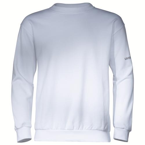 [88156-XS] 88156 - Sweatshirt  blanc (XS)
