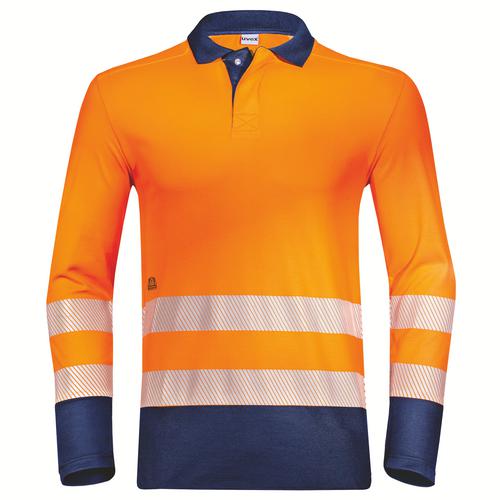 [88277-S] 88277 - Polo uvex Construction orange, orange signalisation (S)