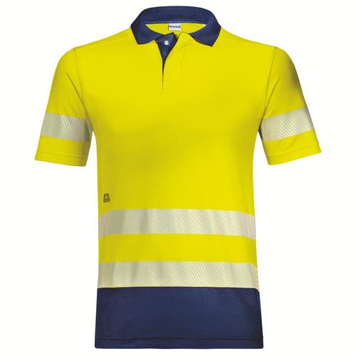 [88280-S] 88280 - Polo uvex Construction jaune, jaune signalisation (S)