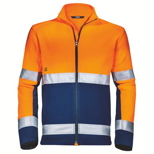 [88309-XS] 88309 - Veste polaire uvex Construction orange, orange signalisation (XS)