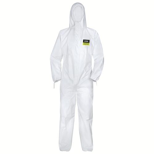 [88497-S] 88497 - uvex Non réutilisable (NR) Combinaison blanc, (S)