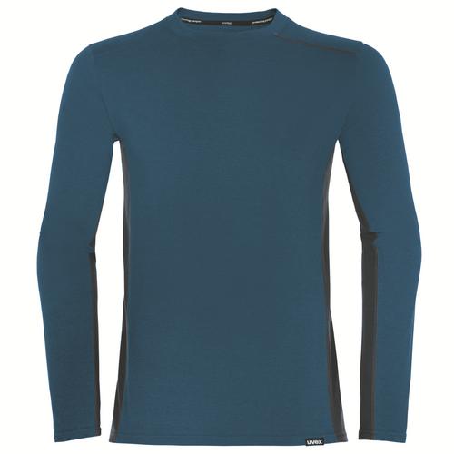 [88639-S] 88639 - Manche longue uvex suXXeed industry bleu, bleu nuit (S)