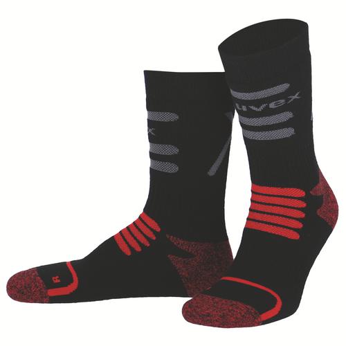[88658-35/38] 88658 - uvex Chaussettes rouge, rouge dynamique (35/38)