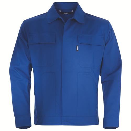 [88709-40/42] 88709 - Veste de travail uvex plus bleu, bleu roi (40/42)