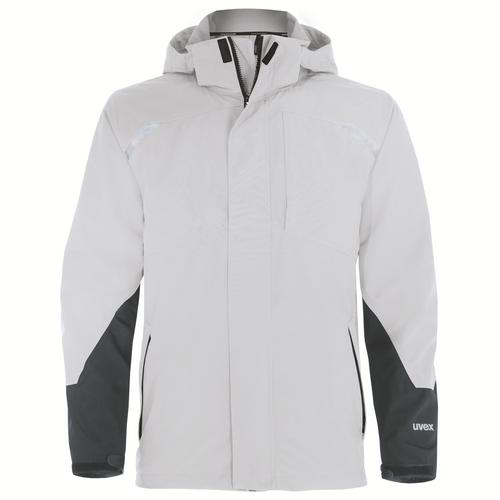 [88741-XS] 88741 - Veste de protection contre les intempéries uvex suXXeed craft blanc (XS)