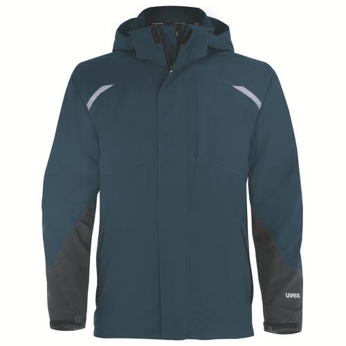 [88742-XS] 88742 - Veste de protection contre les intempéries uvex suXXeed craft bleu, bleu nuit (XS)