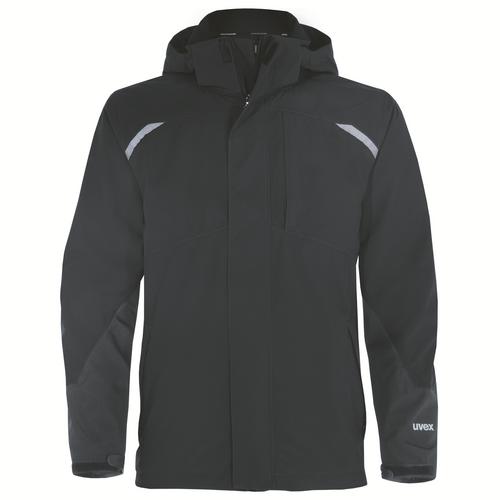 [88743-XS] 88743 - Veste de protection contre les intempéries uvex suXXeed craft noir, graphite (XS)