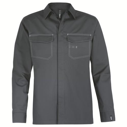 [88812-S] 88812 - Chemise Ã  manches longues uvex suXXeed greencycle gris, anthracite (S)