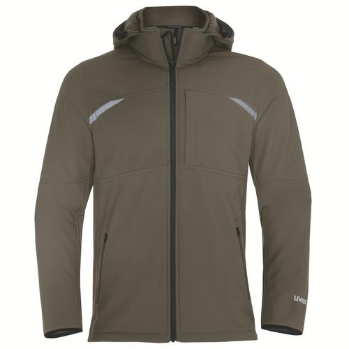 [88824-XS] 88824 - Veste Softshell uvex suXXeed craft brun, kaki (XS)