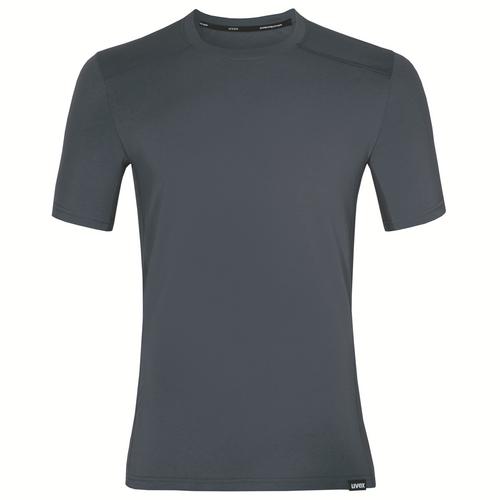 [88914-S] 88914 - T-shirt uvex suXXeed industry gris, anthracite (S)