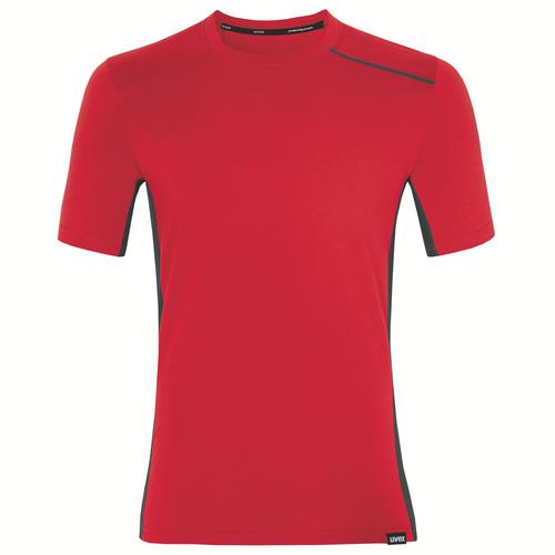 [88921-S] 88921 - T-shirt uvex suXXeed industry rouge (S)