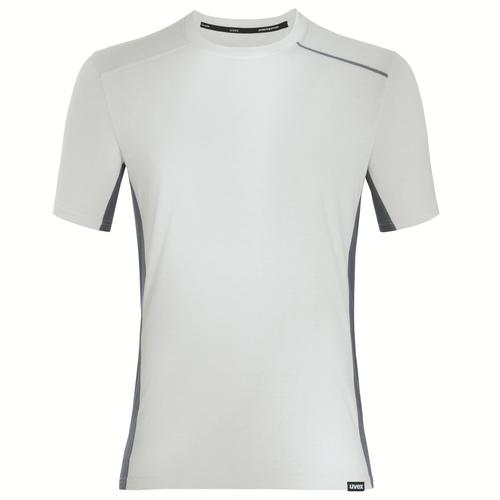 [88924-S] 88924 - T-shirt uvex suXXeed industry gris, gris clair (S)