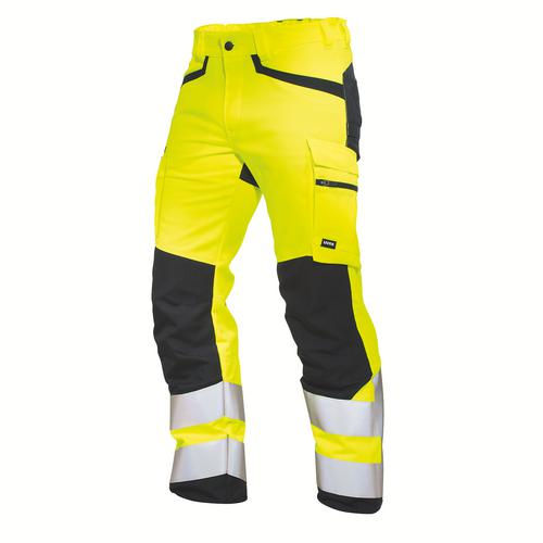 [89656-42] 89656 - Pantalon cargo uvex protection flash jaune, jaune signalisation (42)