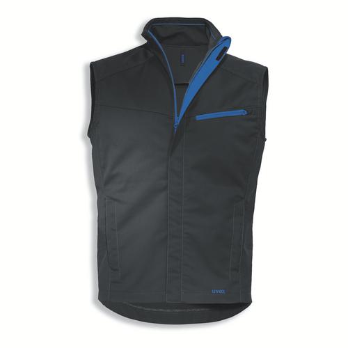 [89709-XS] 89709 - Gilet de travail uvex suXXeed gris, graphite (XS)