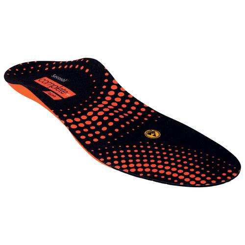 [94792-35] 94792 - Secosol Semelle intérieure  noir, orange Largeur 11 (35)