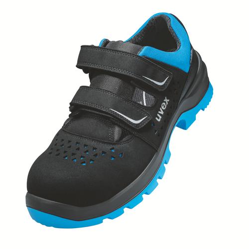 [9553.7-35] 95537 - uvex 2 xenovaÂ® Sandales S1  noir, bleu Largeur 10 (35)