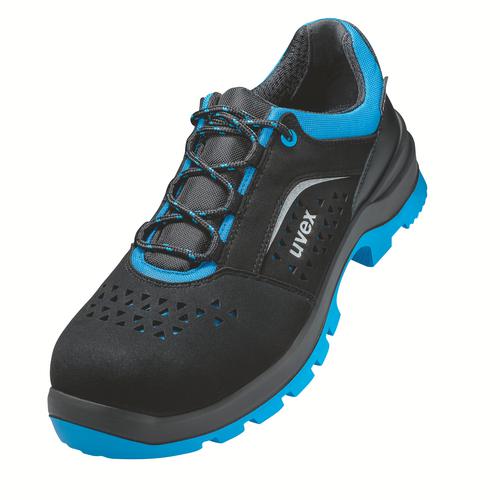 [9554.8-35] 95548 - uvex 2 xenovaÂ® Chaussures basses S1  noir, bleu Largeur 11 (35)