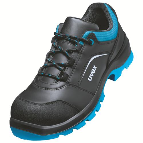 [9555.3-35] 95553 - uvex 2 xenovaÂ® Chaussures basses S3  noir, bleu Largeur 12 (35)