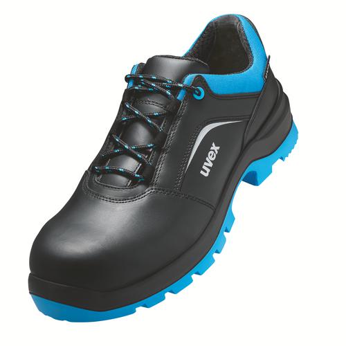 [9555.9-35] 95559 - uvex 2 xenovaÂ® Chaussures basses S2  noir, bleu Largeur 12 (35)