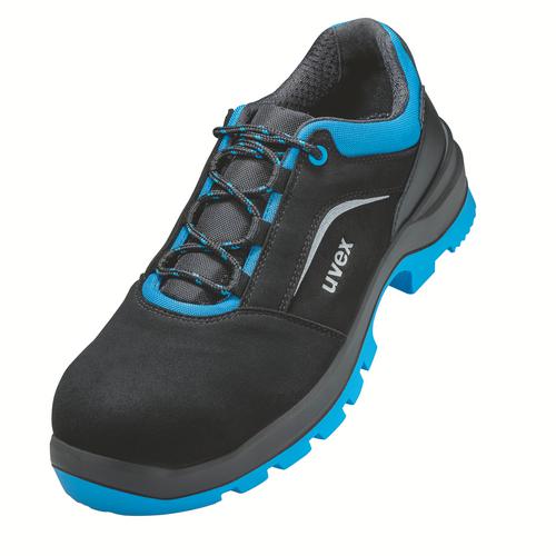 [9557.9-35] 95579 - uvex 2 xenovaÂ® Chaussures basses S2  noir, bleu Largeur 12 (35)