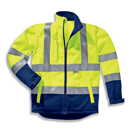 [98096-S] 98096 - Vesteoftshell uvex protection flash jaune, jaune signalisation (S)