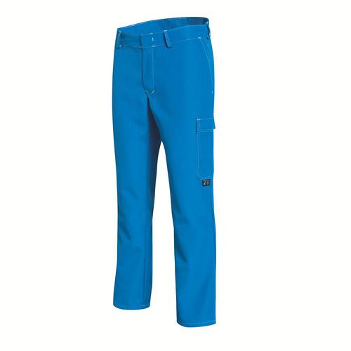 [98403-42] 98403 - Pantalon de travail uvex perfect acid bleu, gris, bleu roi (42)