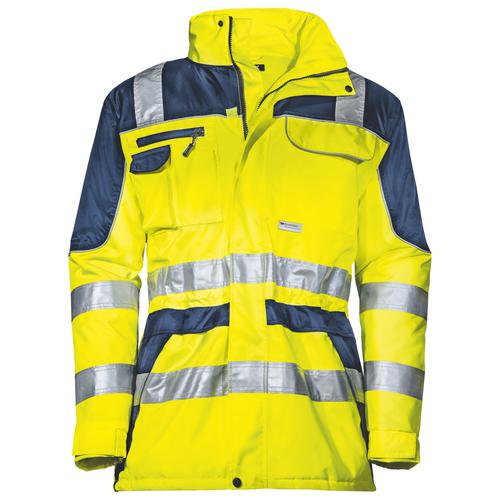 [98614-S] 98614 - Veste de protection contre les intempéries uvex protection flash jaune, jaune signalisation (S)