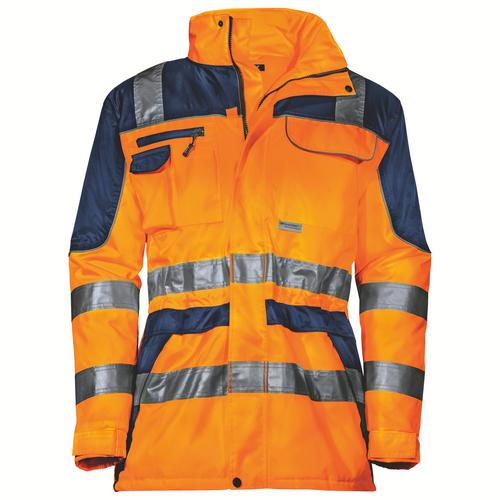 [98615-S] 98615 - Veste de protection contre les intempéries uvex protection flash orange, orange signalisation (S)