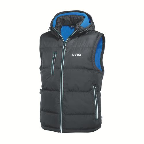 [98667-S] 98667 - Gilet  noir, bleu, (S)