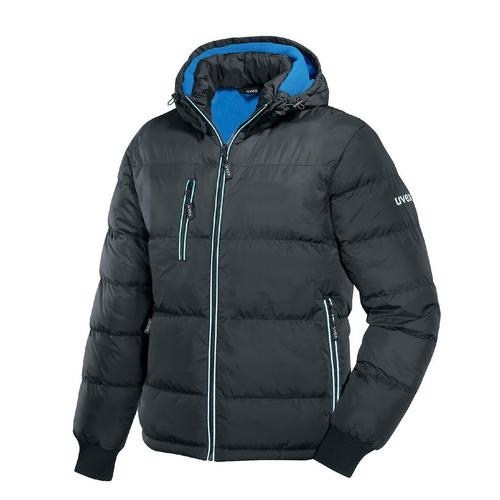 [98668-S] 98668 - Veste matelassée  noir, bleu (S)