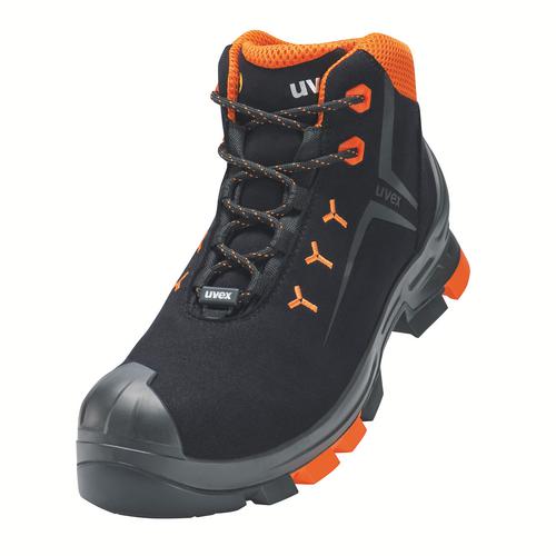 [6509.4-35] 65094 - uvex 2 Chaussure de sécurité S3  noir, orange Largeur 14 (35)