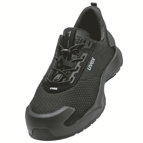 [6800.1-35] 68001 - uvex 1 x-craft Chaussures basses S1 PL  noir Largeur 10 (35)