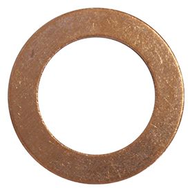 [A0227458] DRAIN PLUG GASKET Ø 14 X 22 X1,52 mm FLAT COPPER